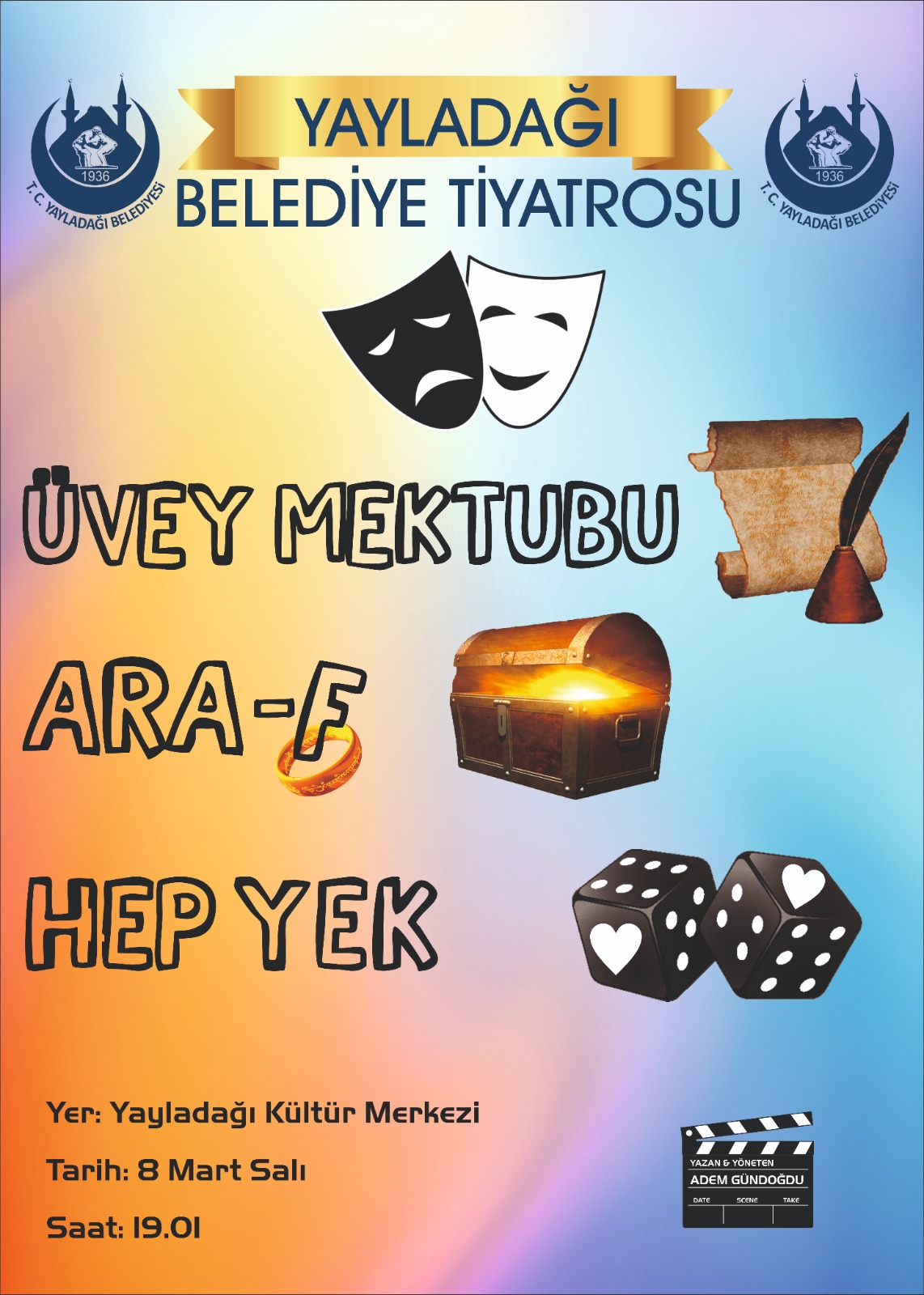 Tiyatro Oyunumuza Bekliyoruz